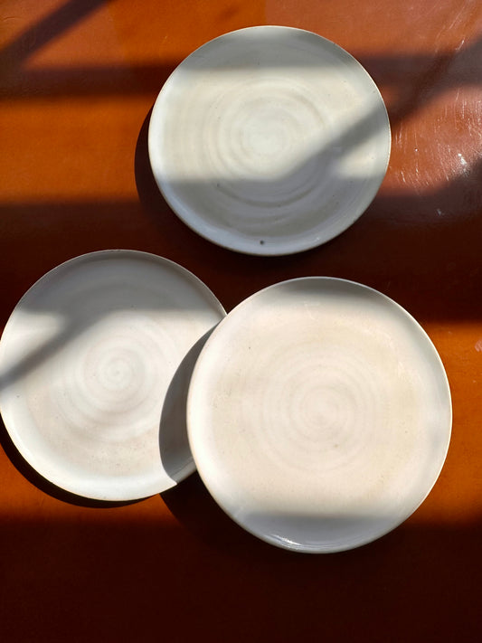 3.5" Handmade Ceramic Plates