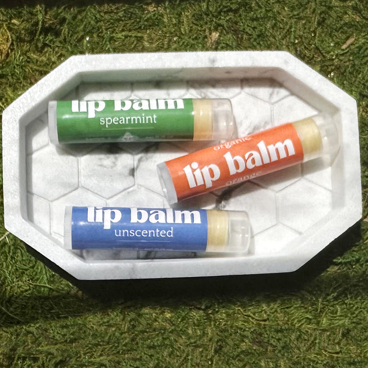 Organic lip balm