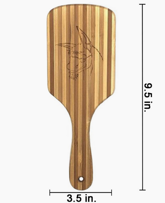 bamboo beard brush back