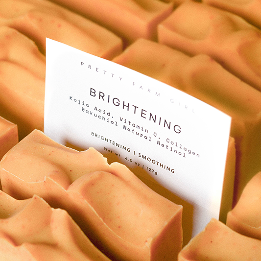 Pretty Farm Girl Brightening Vitamin C bar soap