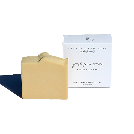 Pretty Farm Girl Fresh Face Cream bar soap