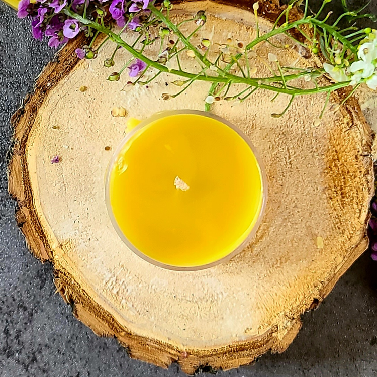 The Purist - 100% Organic Beeswax Tea Lights