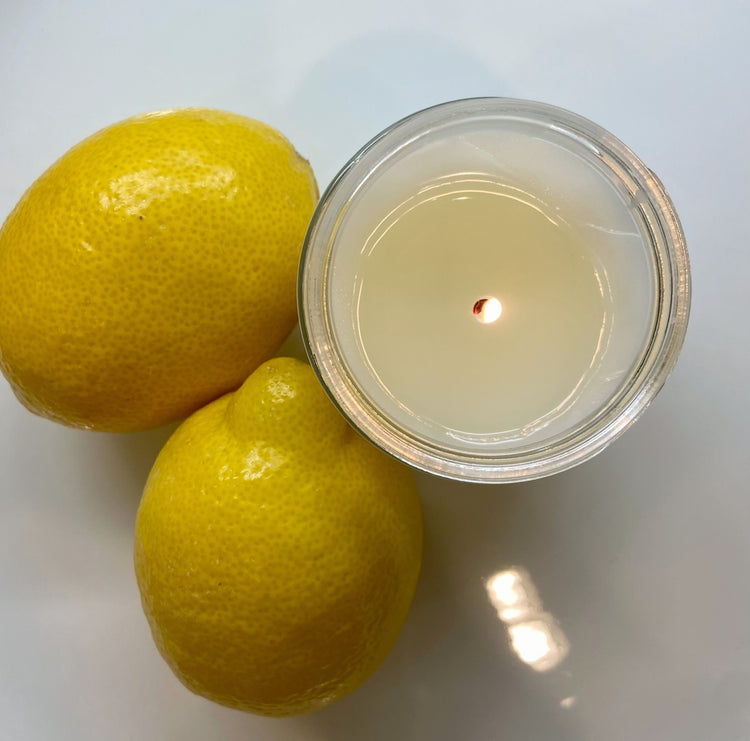 Bee Coco Candle Sugared Lemon 8 oz Scented Candle