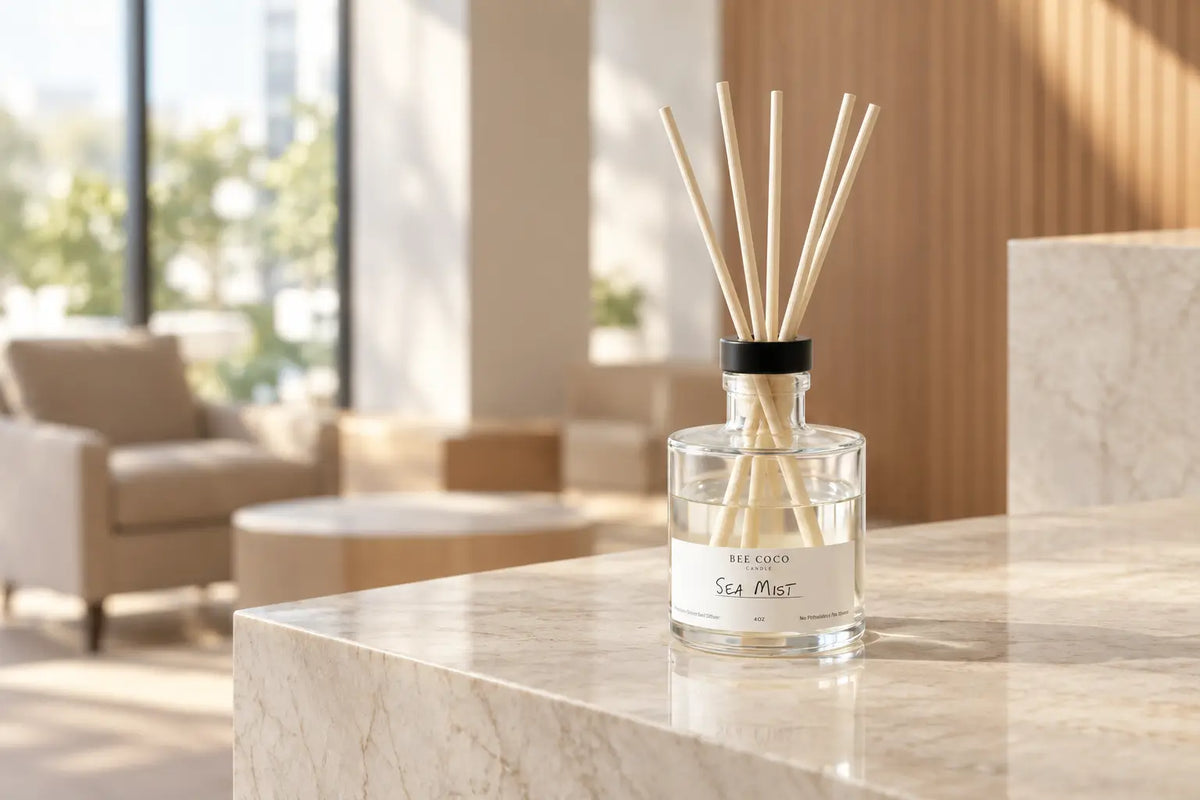 Candles vs. Reed Diffusers: Which Is Right for Your Home or Office?