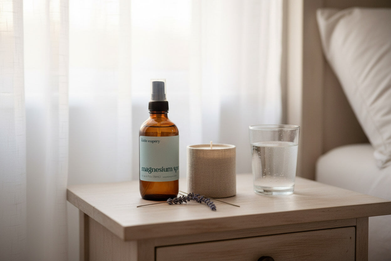 Meet Our Magnesium Spray: Your New Nightly Little Hug