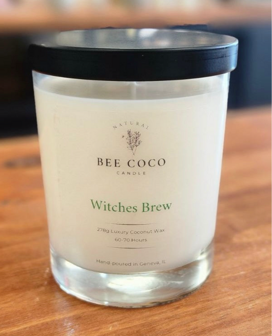 Witches brew candle