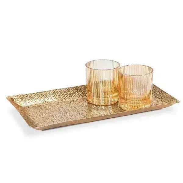 Rectangle Hammered Tray - Bee Coco Candle