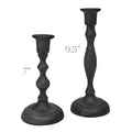 Cast Iron Taper Holders - Bee Coco Candle