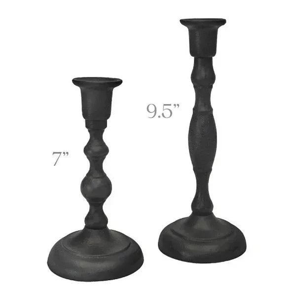 Cast Iron Taper Holders - Bee Coco Candle