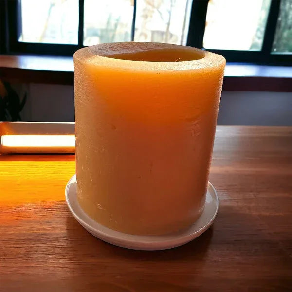 3.5" Handmade Ceramic Plates - Bee Coco Candle