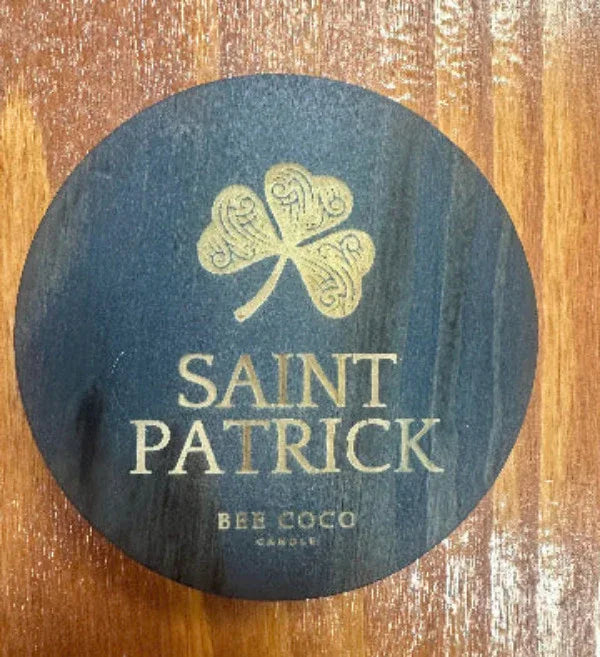 St. Patrick Charity Candle 8oz - Bee Coco Candle
