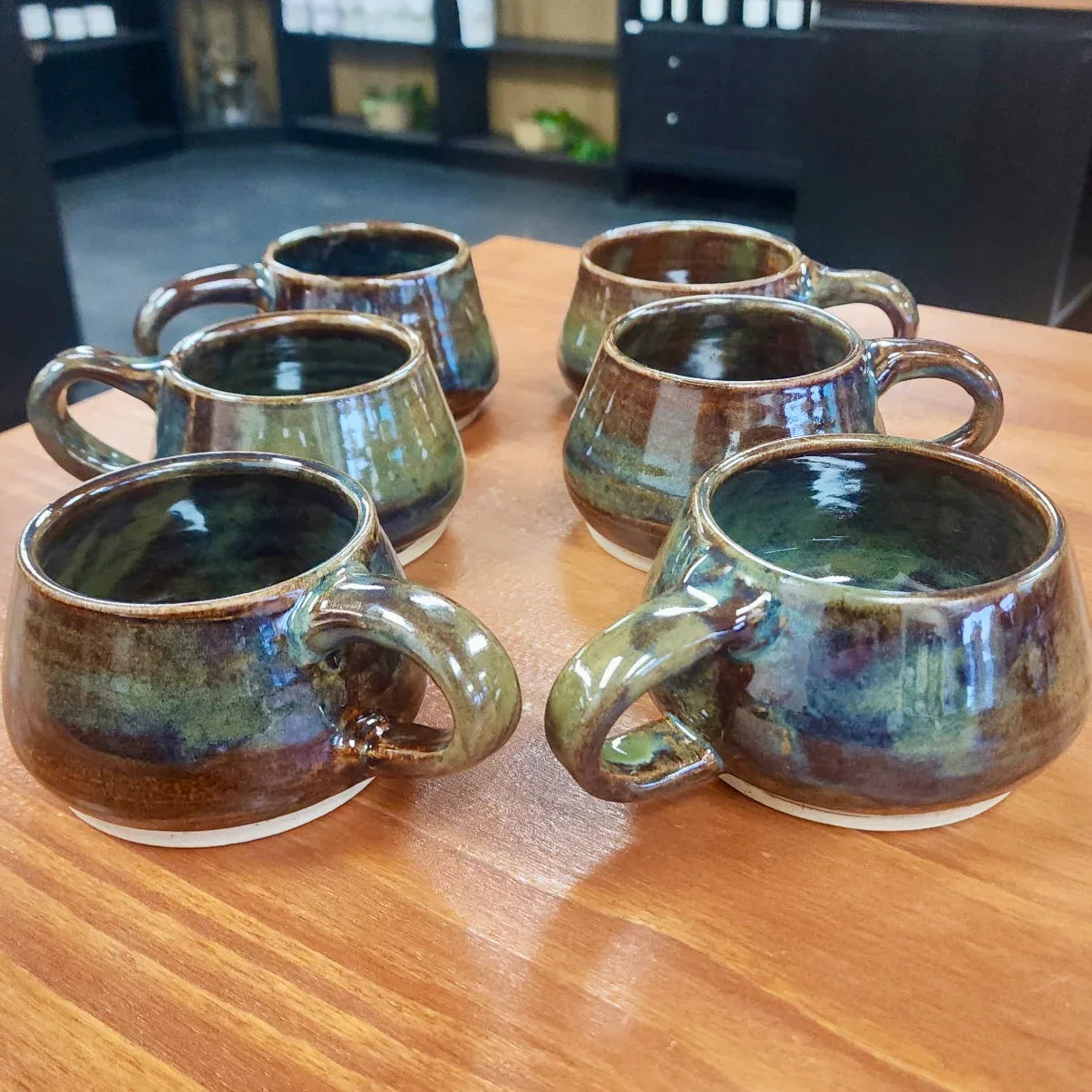 Handmade 10oz Pottery Coffee Mugs — Belly Bodega - Bee Coco Candle