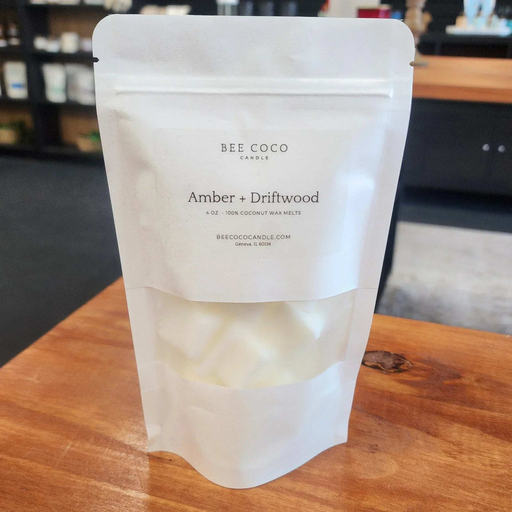Amber_Driftwood_Wax_Melts - Bee Coco Candle