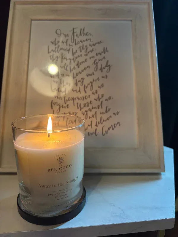 Away in the Manger 13oz - Bee Coco Candle