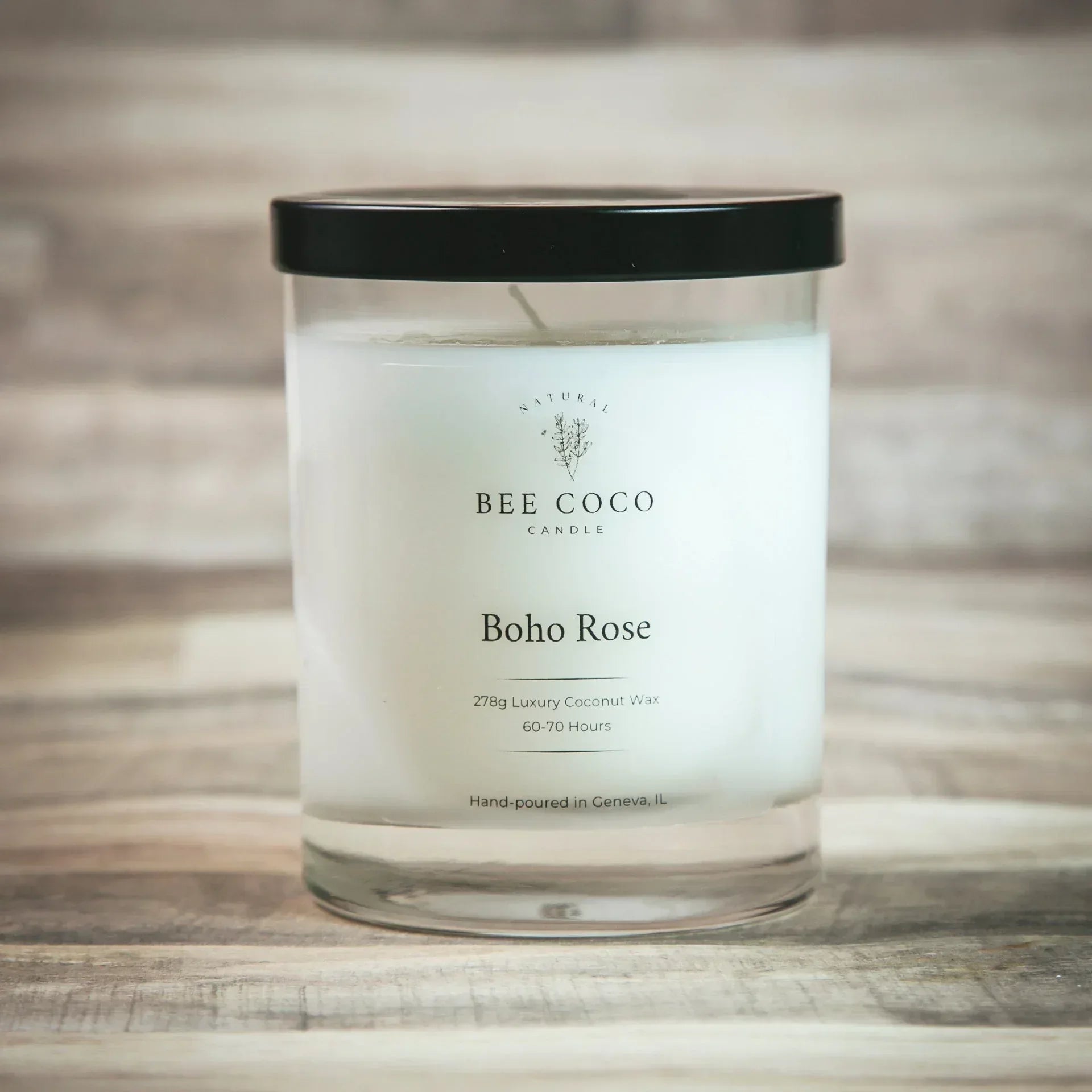 Boho Rose 13oz - Bee Coco Candle
