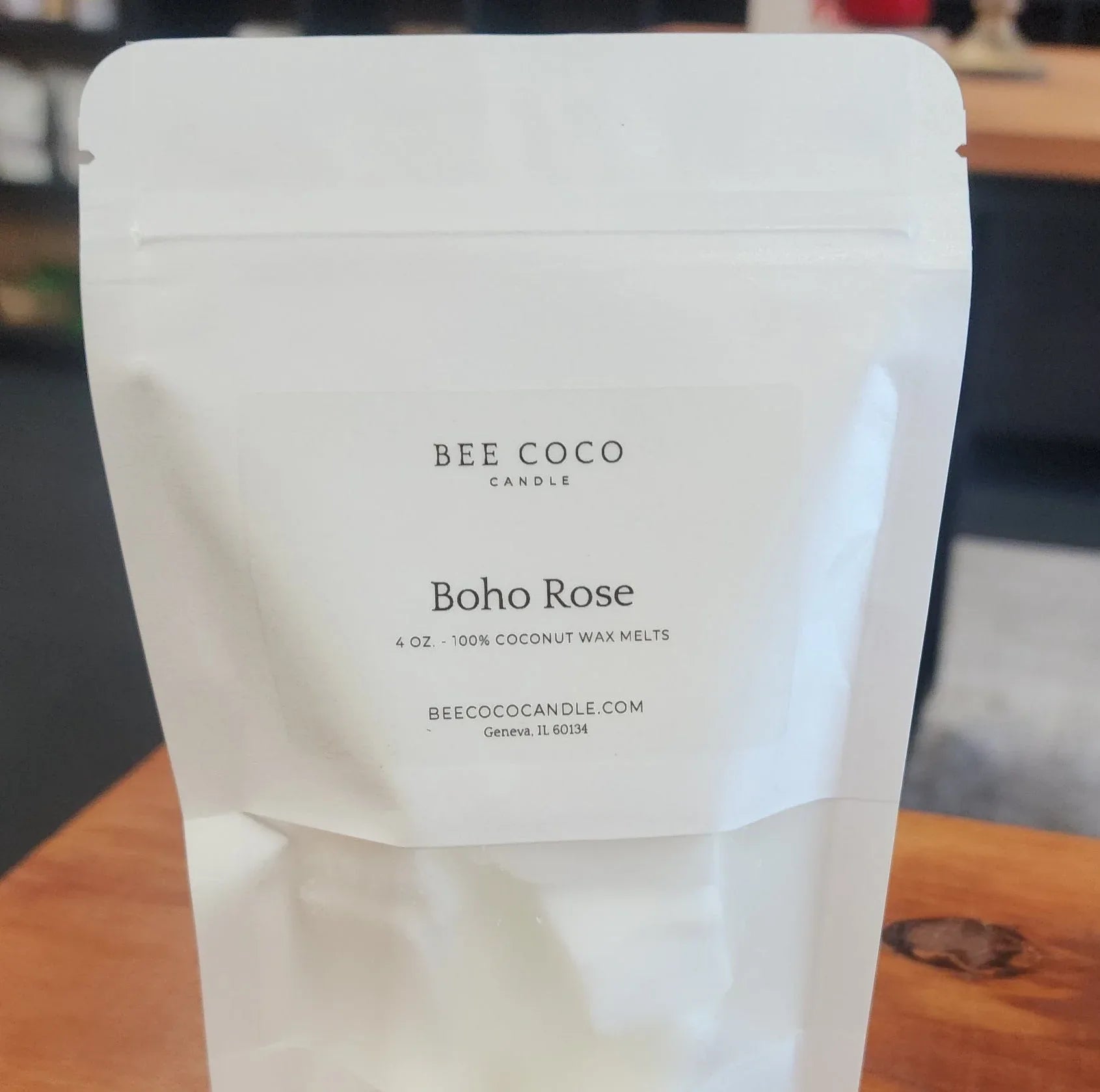 Boho Rose Wax Melts - Bee Coco Candle