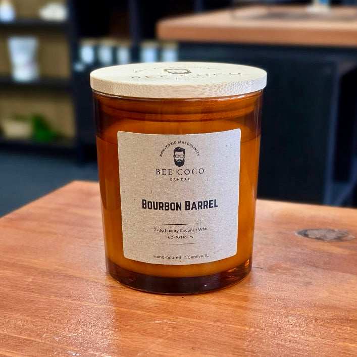 BourbonBarrel_Candle - Bee Coco Candle