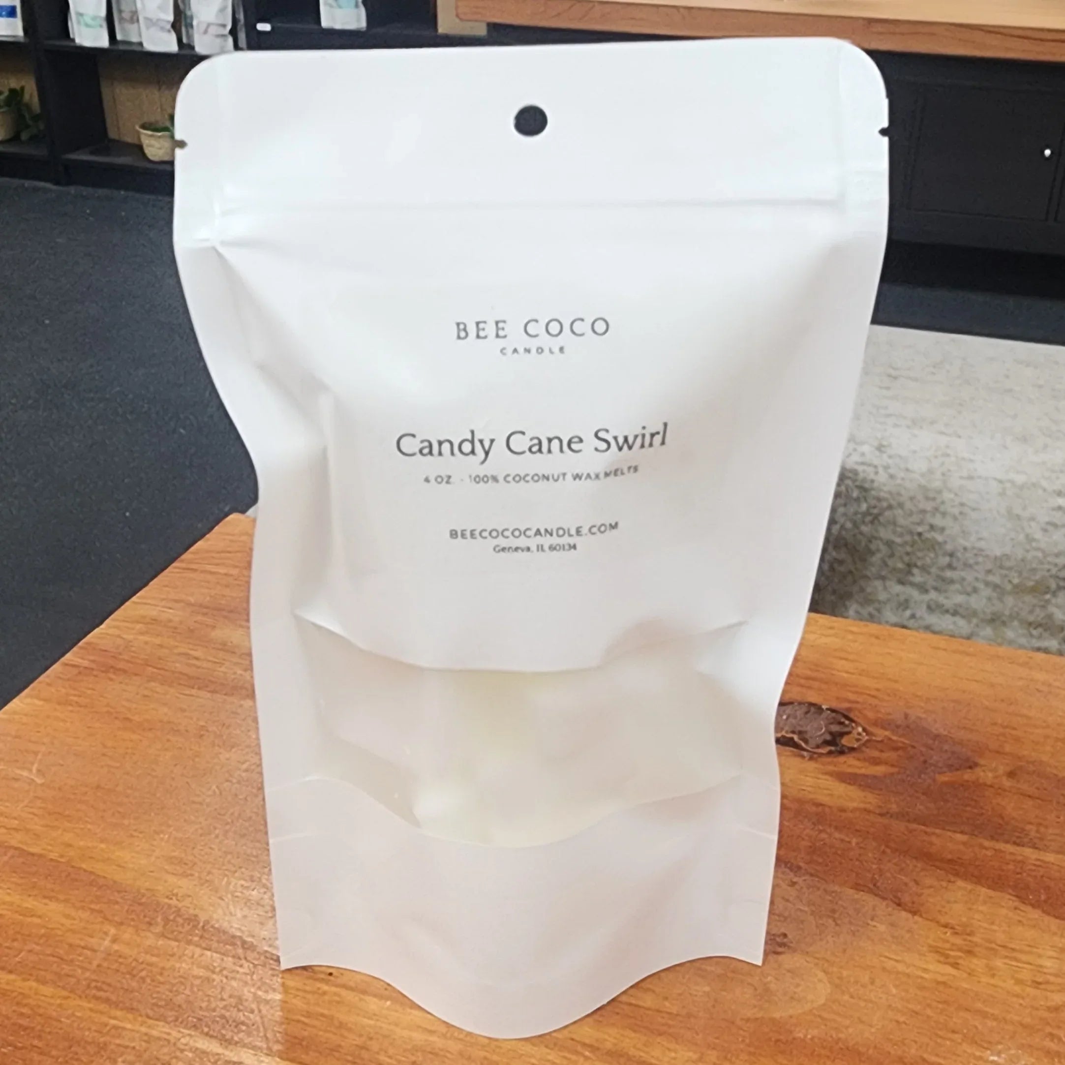 Candy Cane Swirl Melts - Bee Coco Candle