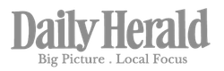 The Daily Herald logo in black serif text on a white background, with the tagline 'Big Picture . Local Focus' underneath.