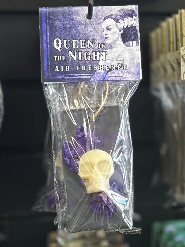 Queen of the night solid air freshener hanging in package