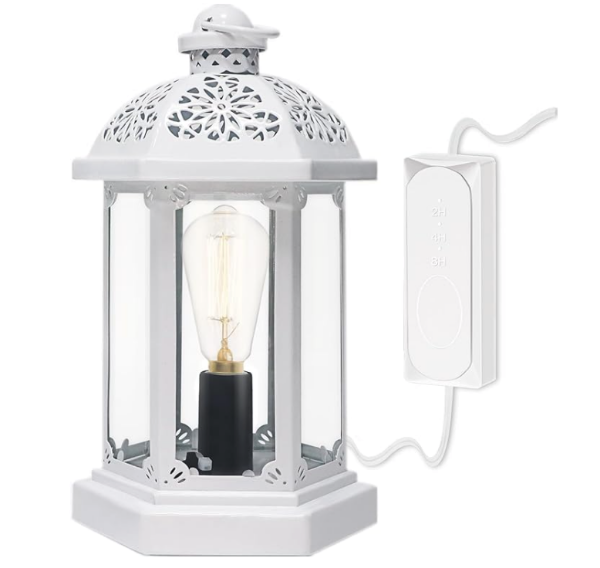 Electric Wax Warmer White on a white background