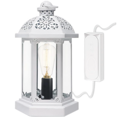 Electric Wax Warmer White on a white background