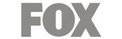 The gray FOX logo on a white background.