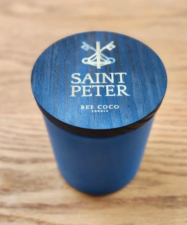 St. Peter Charity Candle 8oz - Bee Coco Candle