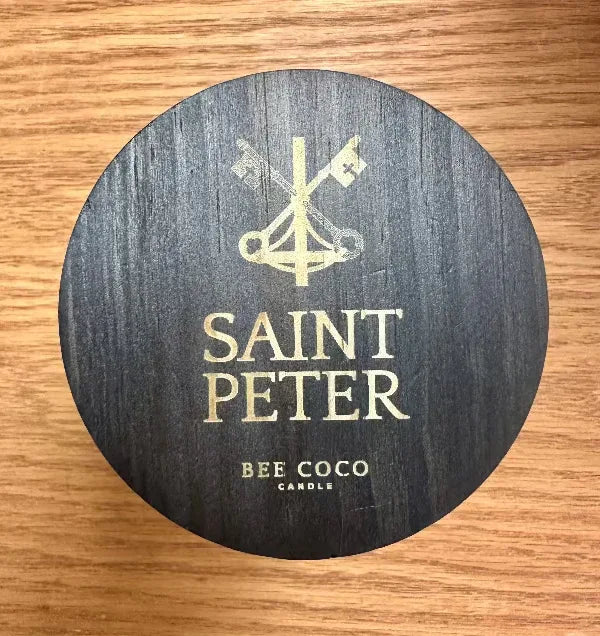 St. Peter Charity Candle 8oz - Bee Coco Candle