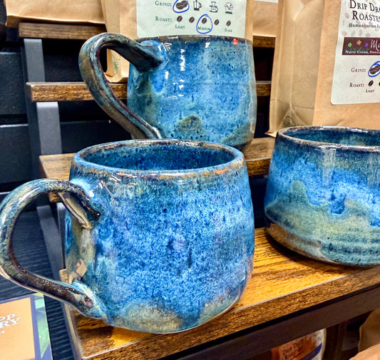 Handmade 10oz Pottery Coffee Mugs — Belly Bodega