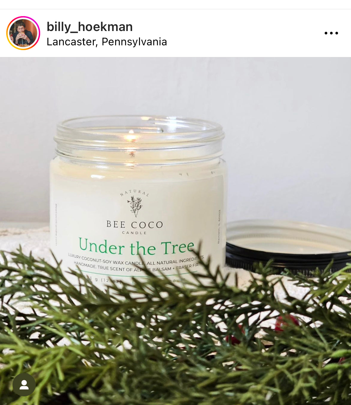 Under the Tree 12 oz Scented Candle
