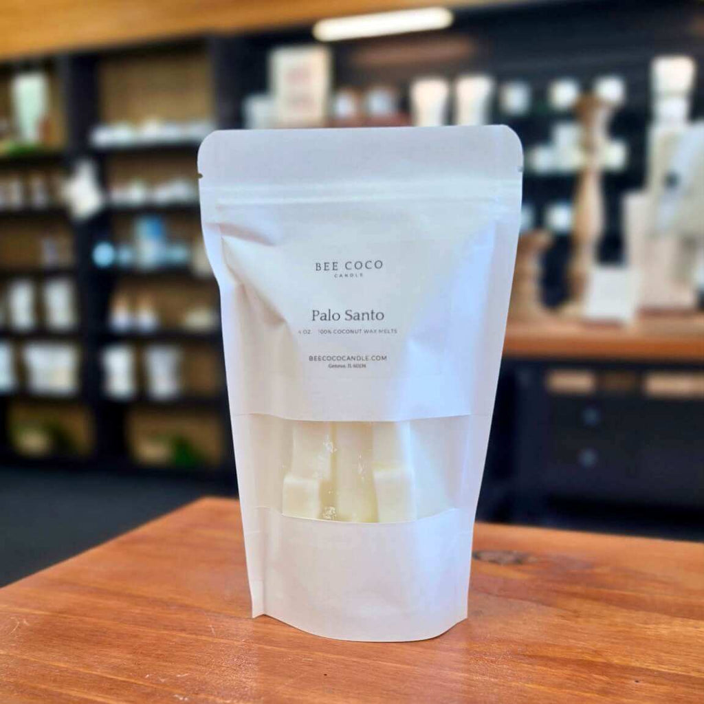 Palo_Santo_Wax_Melt - Bee Coco Candle