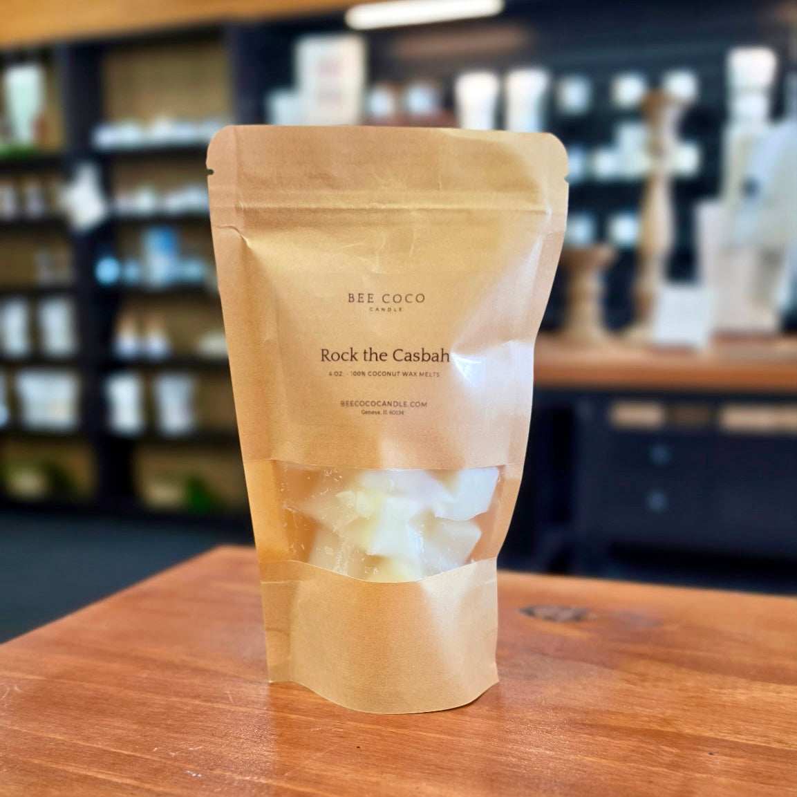 RocktheCasbahWaxMelts - Bee Coco Candle
