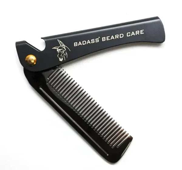 Folding Beard Comb - Bee Coco Candle