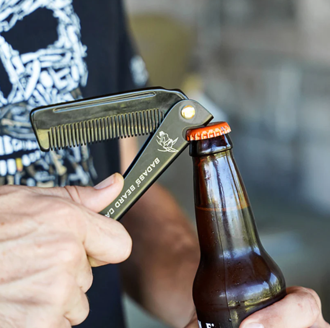 Folding Beard Comb