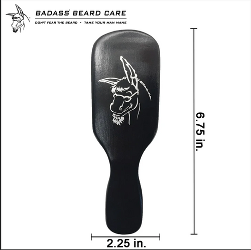 Boars Hair Beard Brush with Handle