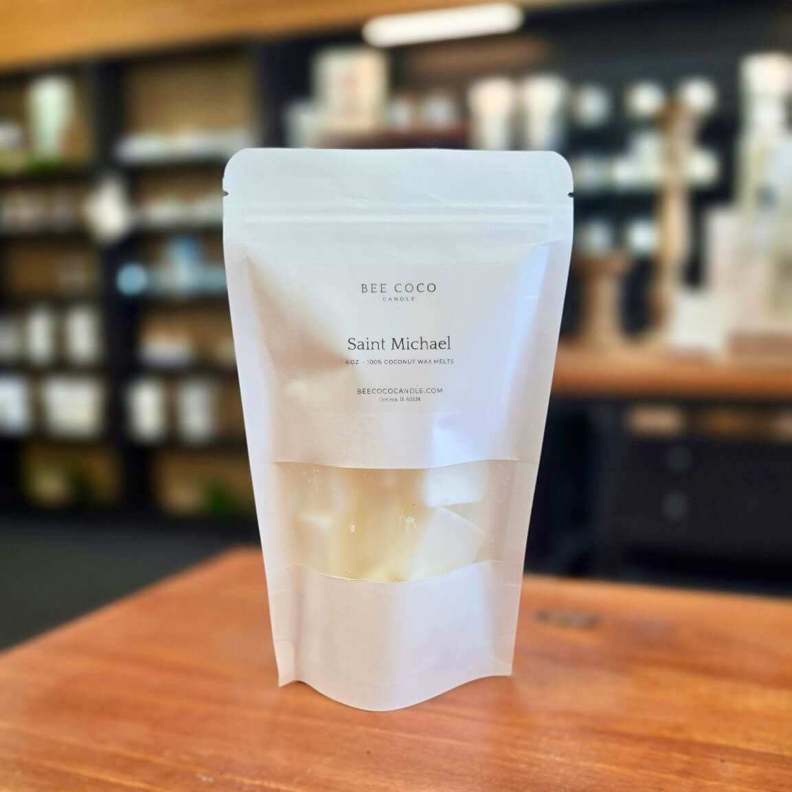 St_Michael_Wax_Melt - Bee Coco Candle