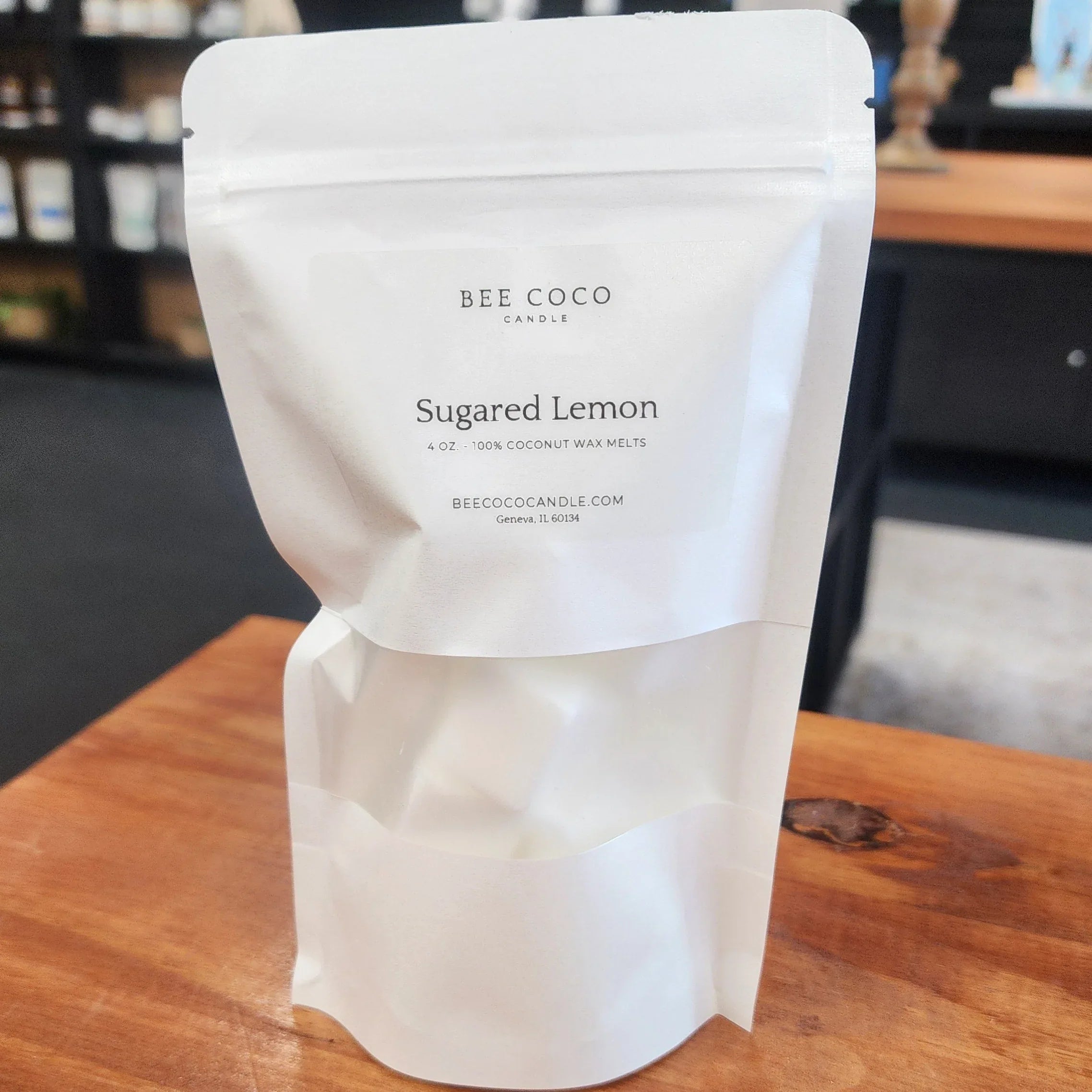 Sugared Lemon Wax Melts - Bee Coco Candle