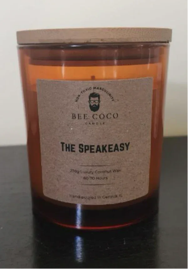 The Speakeasy 13oz - Bee Coco Candle