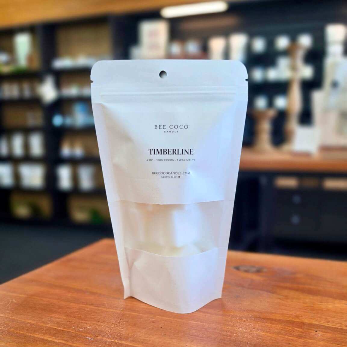 Timberline_Wax_Melt - Bee Coco Candle