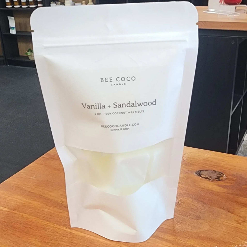 Vanilla_Sandalwood_Wax_Melts - Bee Coco Candle