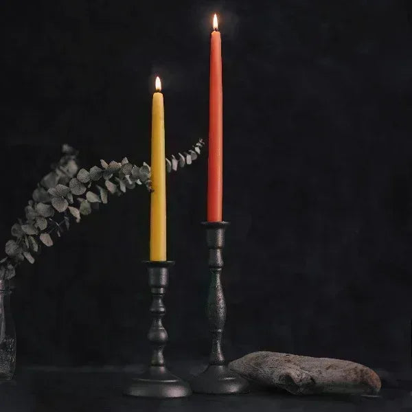 Cast Iron Taper Holders - Bee Coco Candle