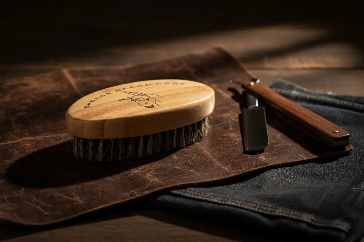 Boars Hair Beard Brush