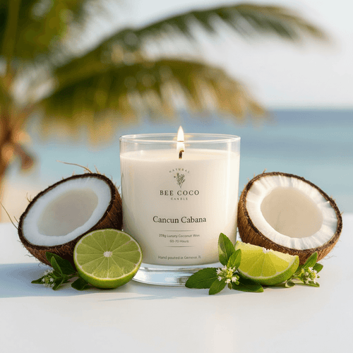 cancun-cabana-no-lid - Bee Coco Candle