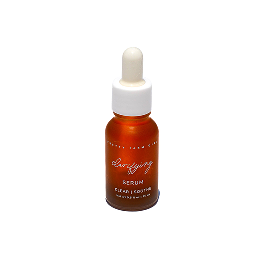 Pretty Farm Girl Clarifying Serum Bottle