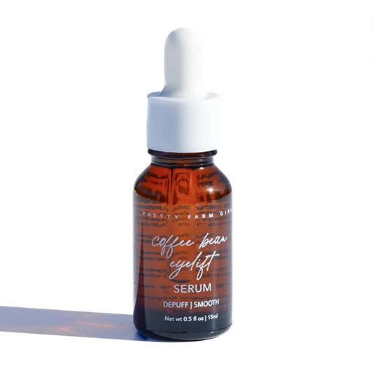 Pretty Farm Girl Coffee Bean Eye Lift Serum bottle