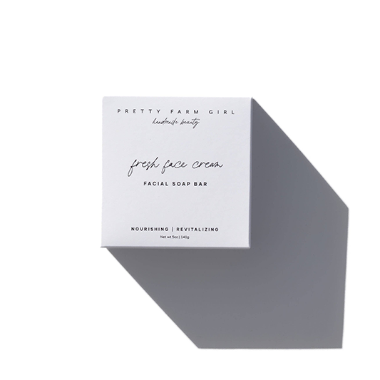 Pretty Farm Girl Fresh Face Cream bar soap
