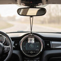 hanging-car-diffuser-clear-mirror - Bee Coco Candle