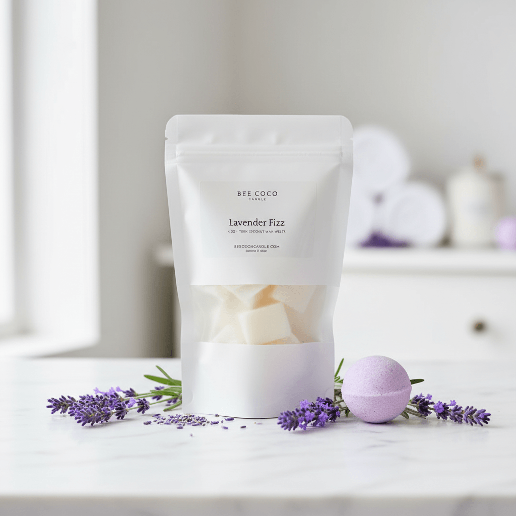 lavender-fizz-wax-melts_1 - Bee Coco Candle