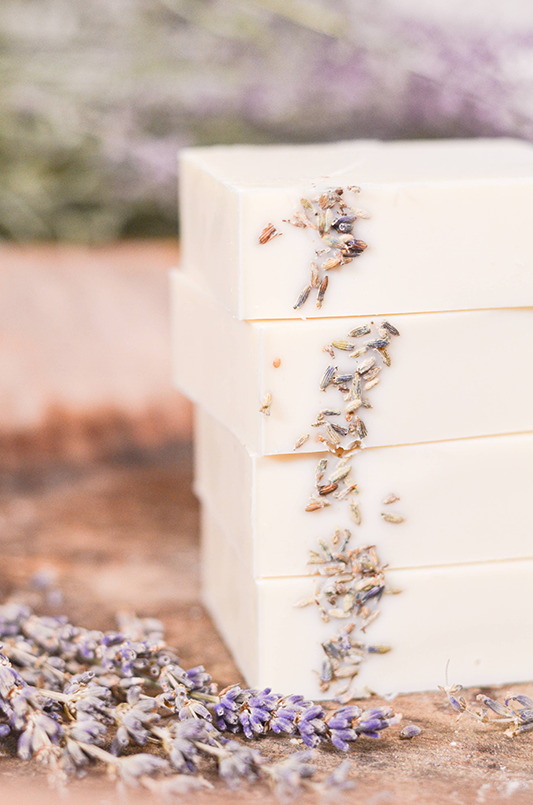 Pretty Farm Girl wild lavender bar soap